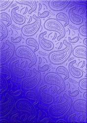 Metallic Paisley Embossed Backing Paper