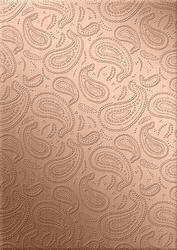 Metallic Paisley Embossed Backing Paper