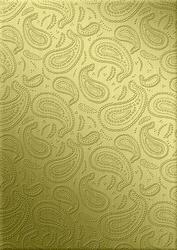 Metallic Paisley Embossed Backing Paper