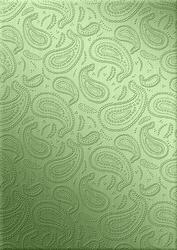Metallic Paisley Embossed Backing Paper