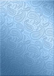 Metallic Paisley Embossed Backing Paper