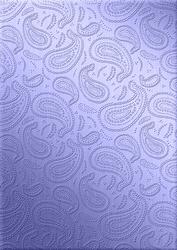 Metallic Paisley Embossed Backing Paper