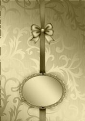 Elegant Metallic Greeting Matching Insert A5 Landscape
