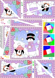 Christmas Snowman Rio Twisted Spiral Side Stacker