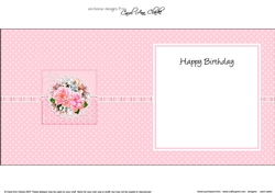 A Touch of Elegance Roses Pearls and Lace square landscape insert