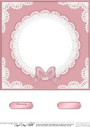 8 x 8 Pearls and Lace Card Front