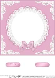 8 x 8 Pearls and Lace Card Front