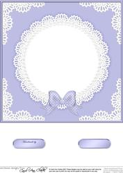 8 x 8 Pearls and Lace Card Front