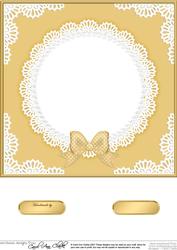 8 x 8 Pearls and Lace Card Front