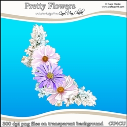 Pretty Flowers - CU4CU Digital Clip Art Set