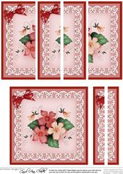 Pretty Viola Quick Card with Side Stacker Topper