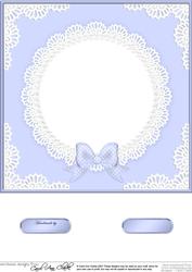 8 x 8 Pearls and Lace Card Front
