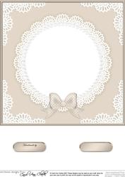 8 x 8 Pearls and Lace Card Front