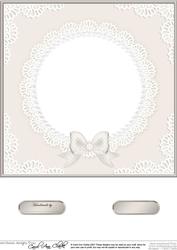 8 x 8 Pearls and Lace Card Front