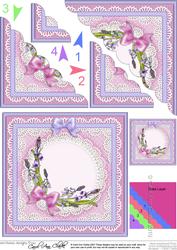 Bluebells Scallop Corner Side Stacker Topper