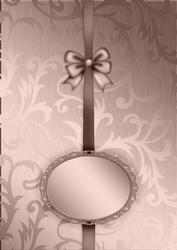 Elegant Metallic Greeting Matching Insert A5 Landscape