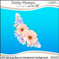 Pretty Flowers - CU4CU Digital Clip Art Set