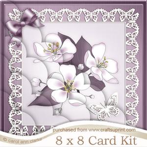 8 x 8 Apple Blossom Kit with Scalloped Corners