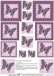 Big Butterfly Pyramage Sheet