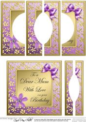 Floral Elegance Mum Birthday Circle Pyramage