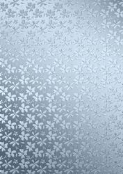 Metallic Flowers Matching Backing Paper
