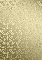 Metallic Flowers Matching Backing Paper