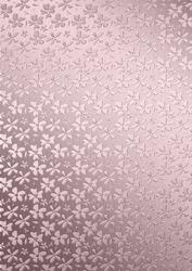 Metallic Flowers Matching Backing Paper