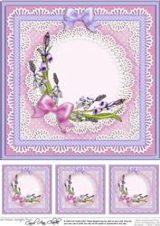 Bluebells 8 x 8 Quick Card Topper