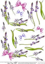 Bluebells 3D Decoupage Sheet