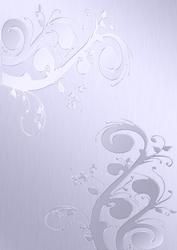 Flowers with Diamonds Matching Vellum