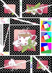 Coffee Time Twisted Spiral Side Stacker