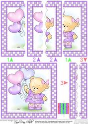 Rosie's Balloons Scallop Edge Side Stacker