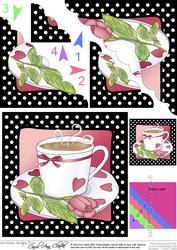 Time for Tea - Scalloped Corner Stacker