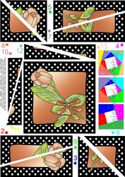 Single Rose Twisted Spiral Side Stacker
