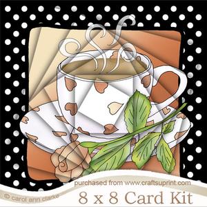 8 x 8 Coffee Time Kit with Twisted Pyramage