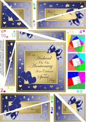 Husband Anniversary Twisted Spiral Side Stacker