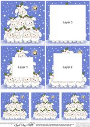 Merry Christmas to Ewe! Tunnel Topper