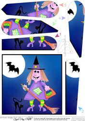 A Haunting We Will Go Fan Pyramage Topper