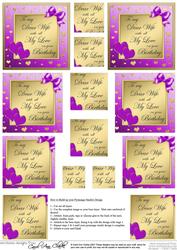 Wife - Birthday Pyramage sheet