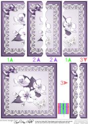 Apple Blossom Scallop Edge Side Stacker