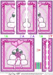 Wedding Cake Scallop Edge Side Stacker