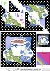 Time for Tea - Scalloped Corner Stacker