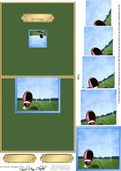 Rugby Easy Over the Edge Card N Spiral Pyramid