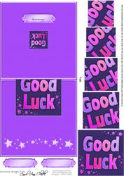 Good Luck Easy Over the Edge Card N Spiral Pyramid