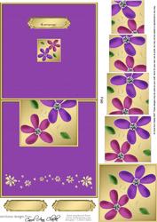 Daisy Daisy Easy Over the Edge Card N Spiral Pyramid