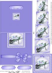Wheelbarrow Easy Over the Edge Card N Spiral Pyramid