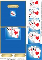 Playing Cards Easy Over the Edge Card N Spiral Pyramid