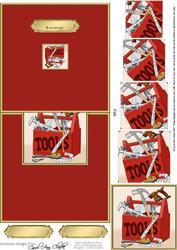DIY Tools Easy Over the Edge Card N Spiral Pyramid