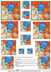 Out of this World Aliens - Twisted Pyramage sheet