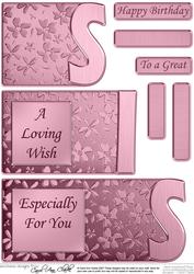 Sis Elegant Metallic Book Sheet